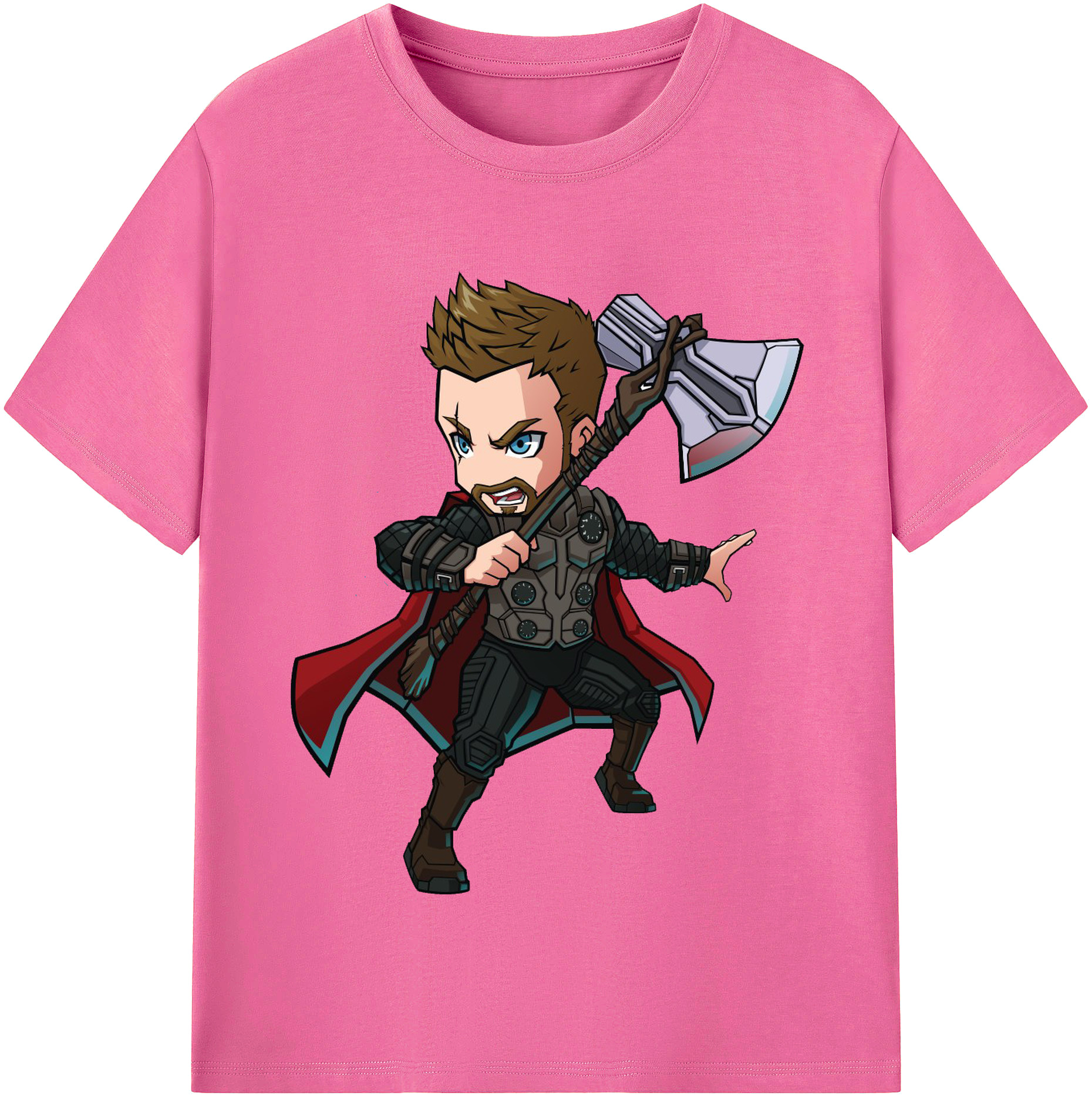 （画像用） アベンジャーズ The Avengers レディースカジュアルプリントTシャツ（綿100％）